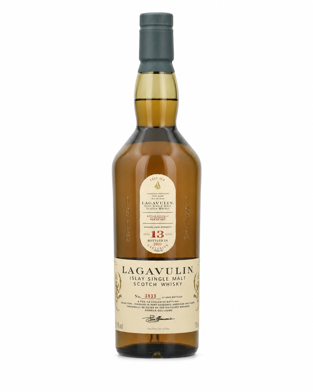 Lagavulin 13 Year Old Feis Ile 2021 bottle