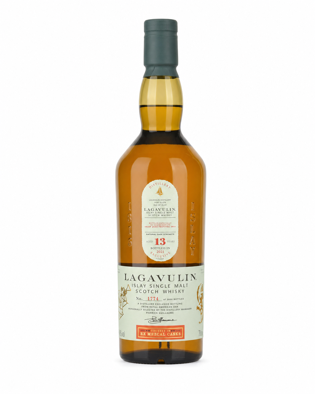 Lagavulin 13 Year Old Jazz Festival 2021 bottle