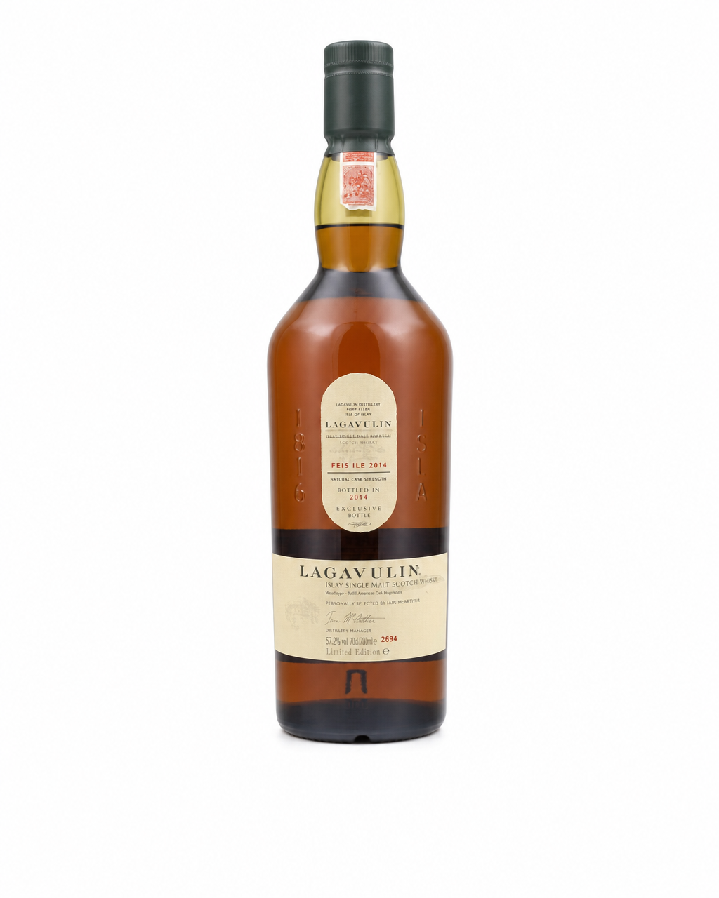 Lagavulin 1995 Feis Ile 2014 bottle
