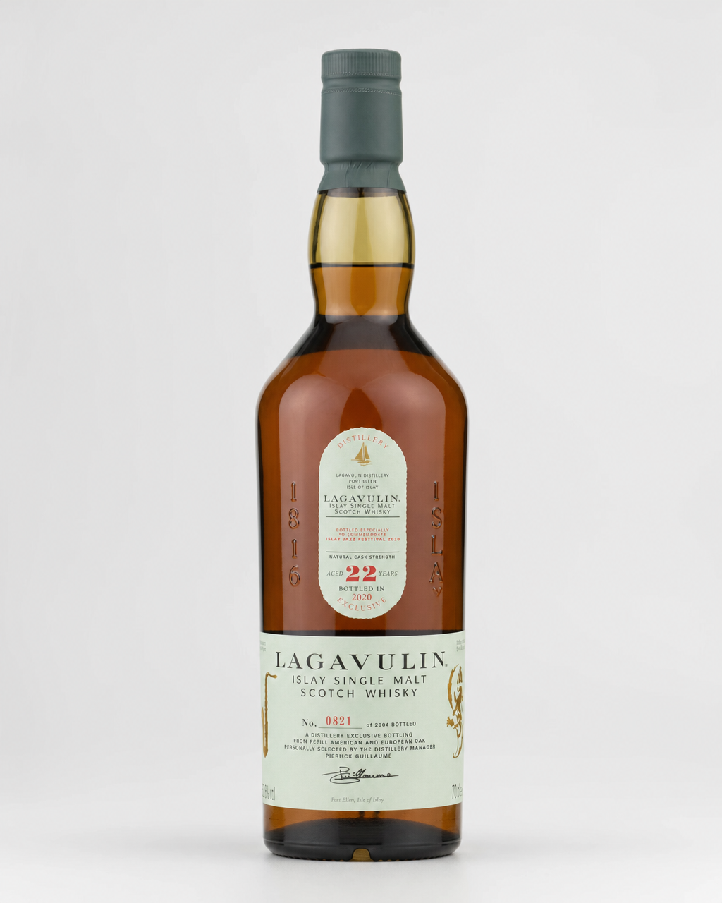 Lagavulin 22 Year Old Jazz Festival 2020 bottle