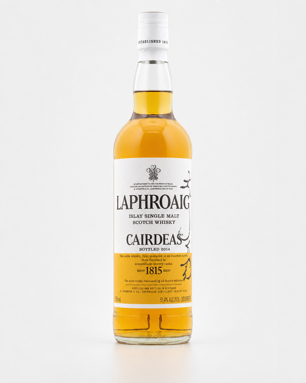 Laphroaig Cairdeas Amontillado Feis Ile 2014 bottle