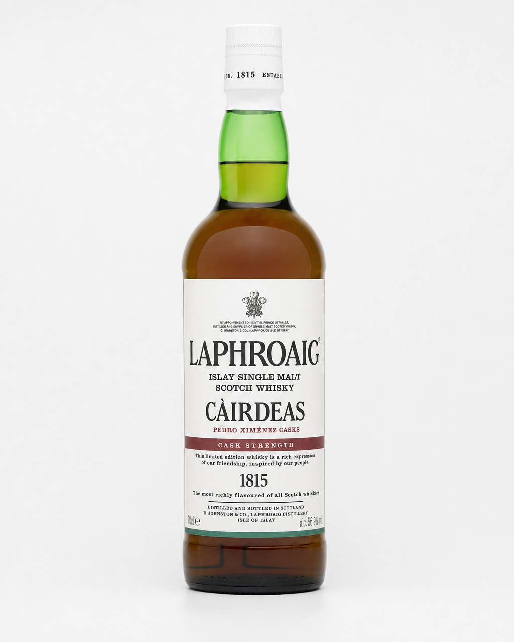 Laphroaig Cairdeas Pedro Ximenez Feis Ile 2021 bottle