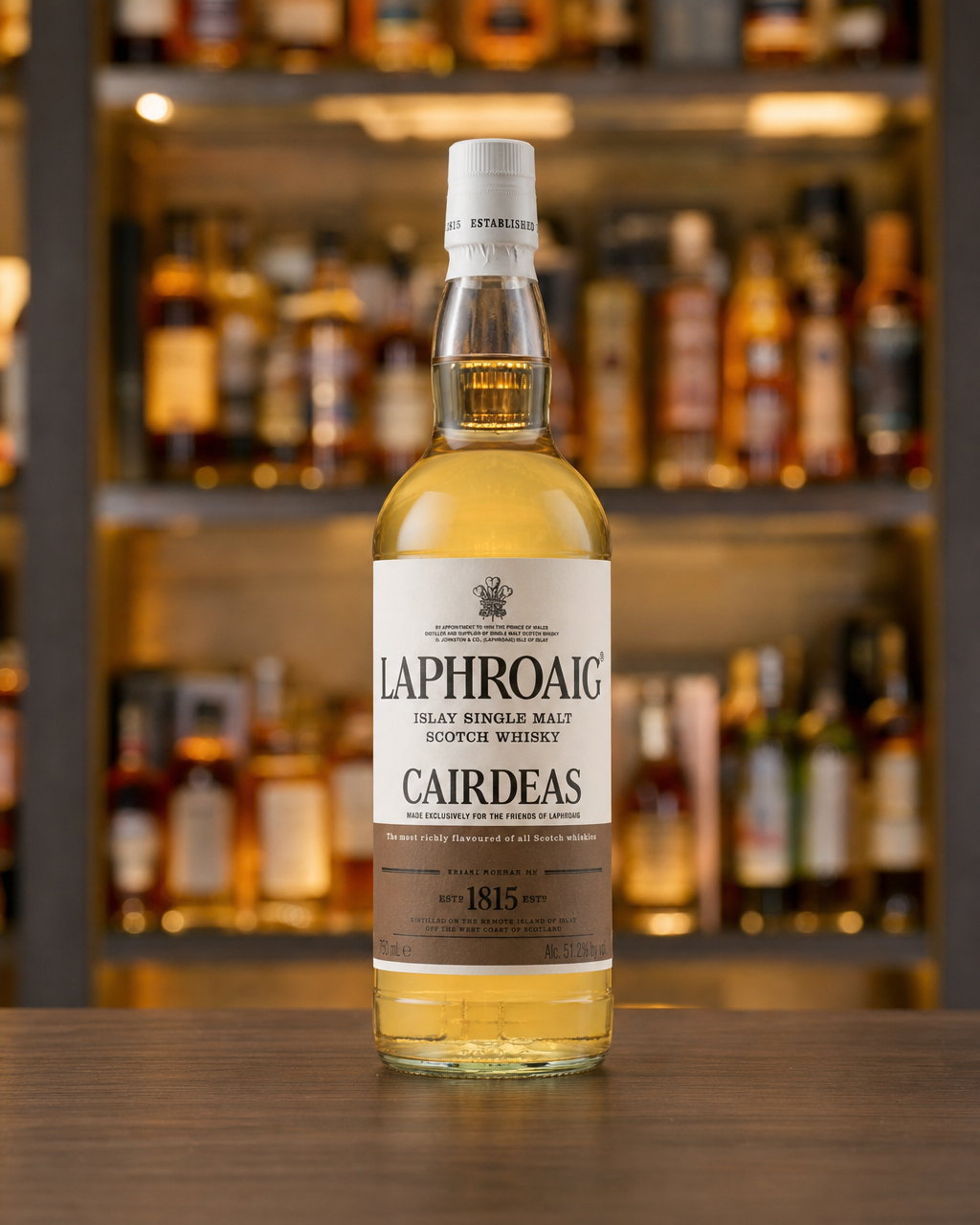 Laphroaig Feis Ile 2017 Cairdeas Quarter Cask bottle, alternate view