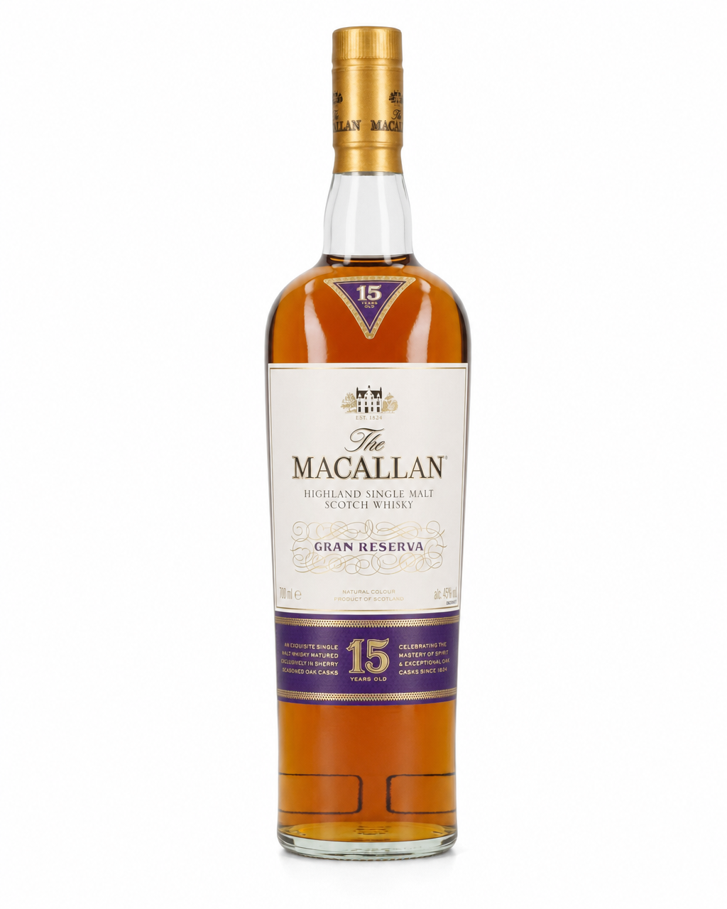 Macallan 15 Year Old Gran Reserva 2017 Edition bottle