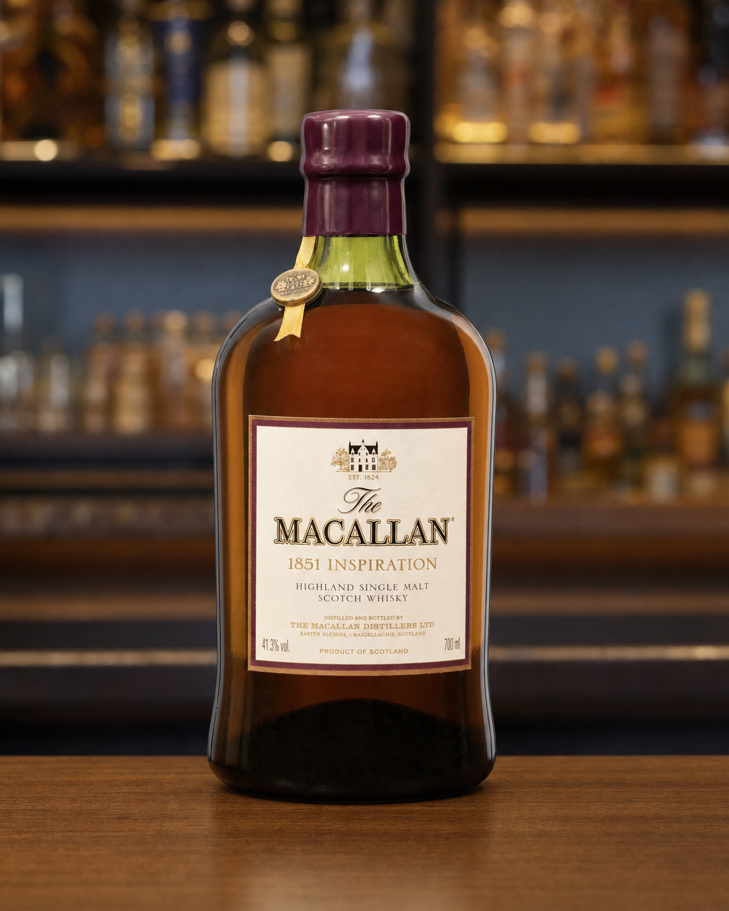 Macallan 1851 Inspiration bottle, alternate view