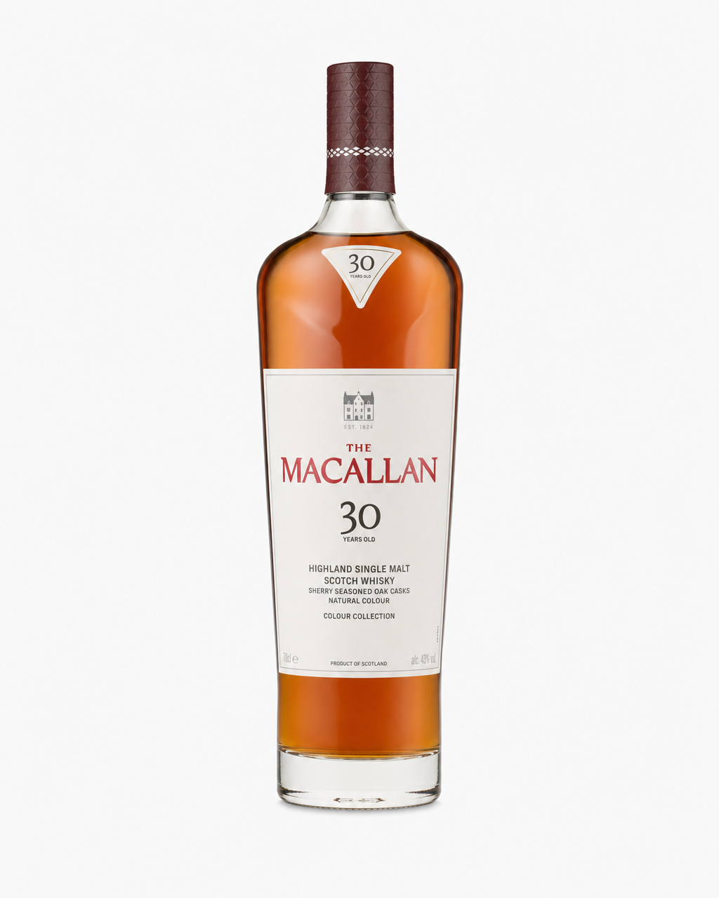 Macallan 30 Years Old / The Colour Collection bottle