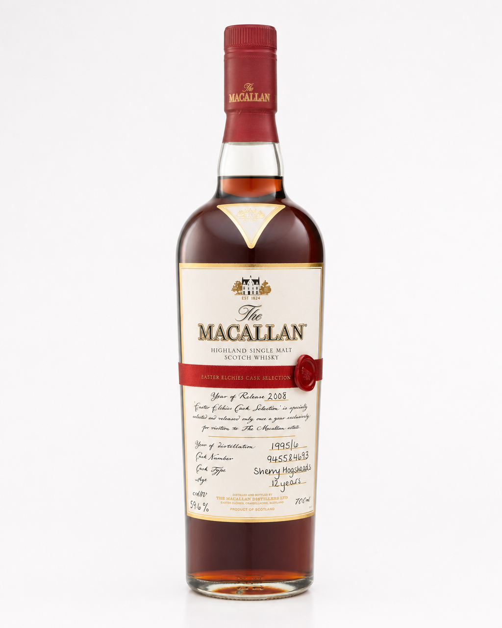 Macallan Easter Elchies / 2008 bottle