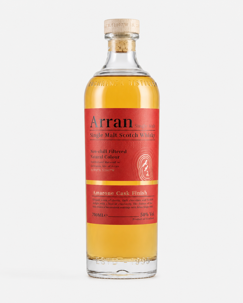 Arran Amarone Cask Finish bottle