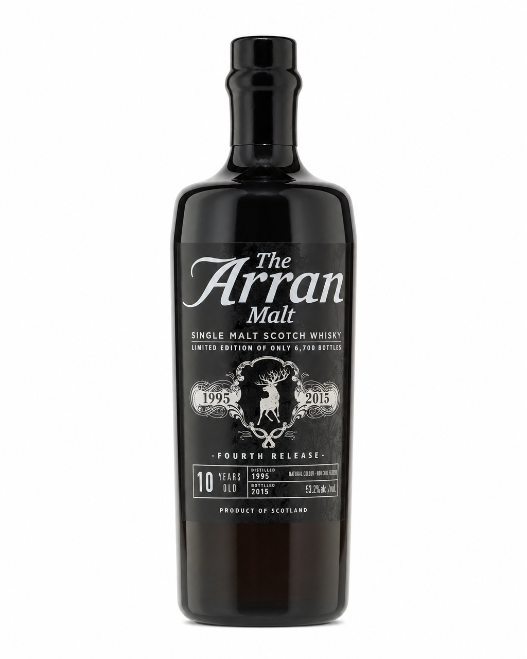 Arran White Stag Fourth Release bottle