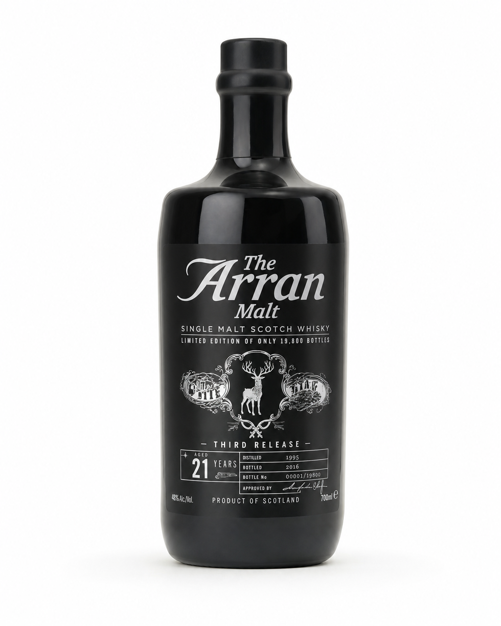 Arran White Stag Third Release bottle