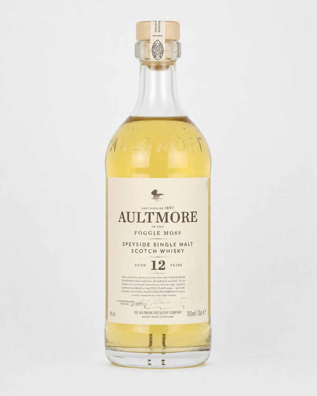 Aultmore 12 Year Old bottle