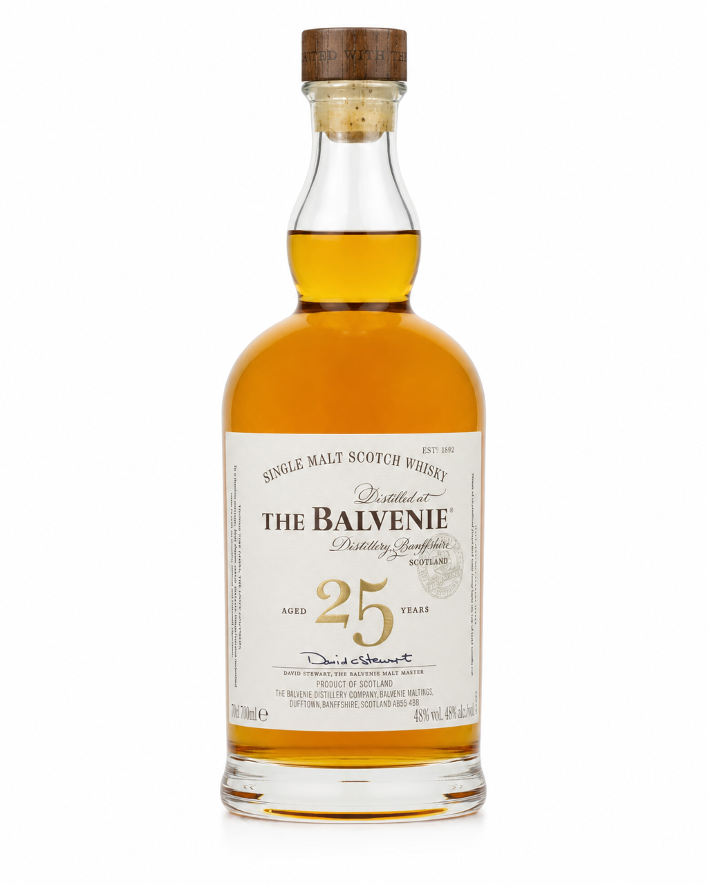 Balvenie 25 Year Old Rare Marriages bottle