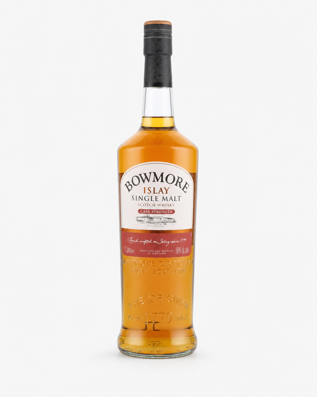 Bowmore Cask Strength bottle