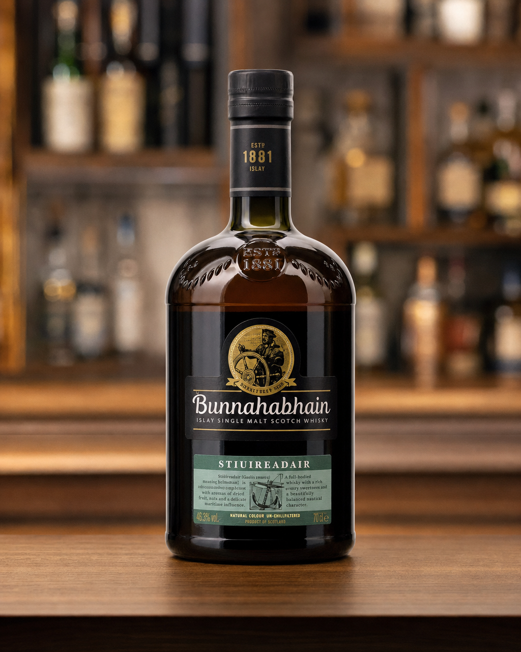 Bunnahabhain Stiuireadair bottle, alternate view