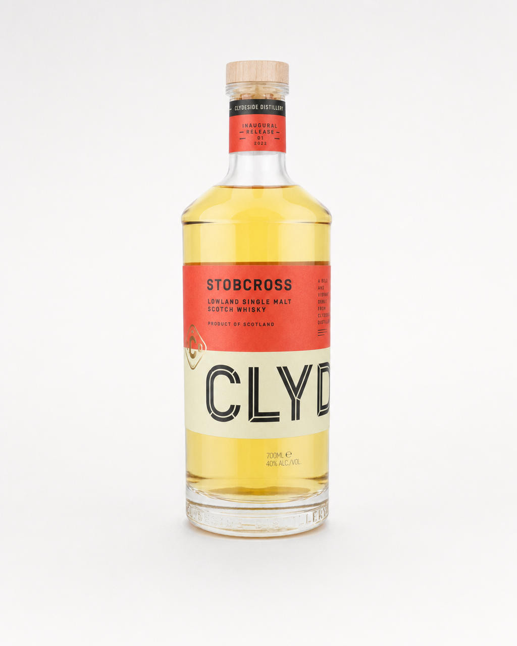 Clydeside Stobcross Inaugural Release bottle