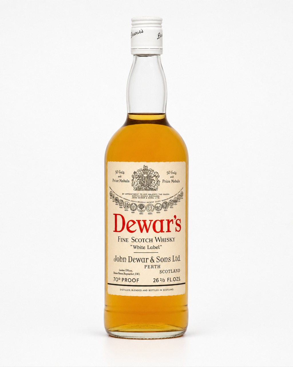 Dewar's White Label bottle