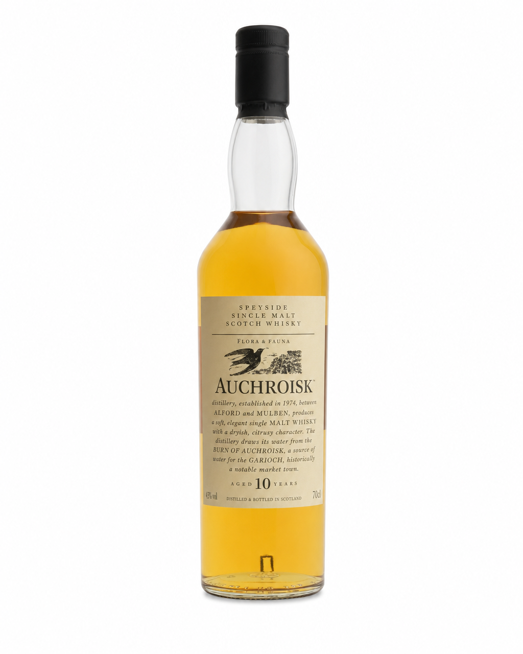 Flora & Fauna Auchroisk 10 Year Old bottle