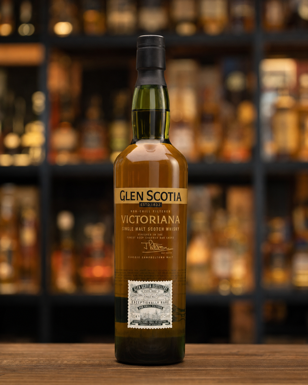 Glen Scotia Victoriana bottle, alternate view