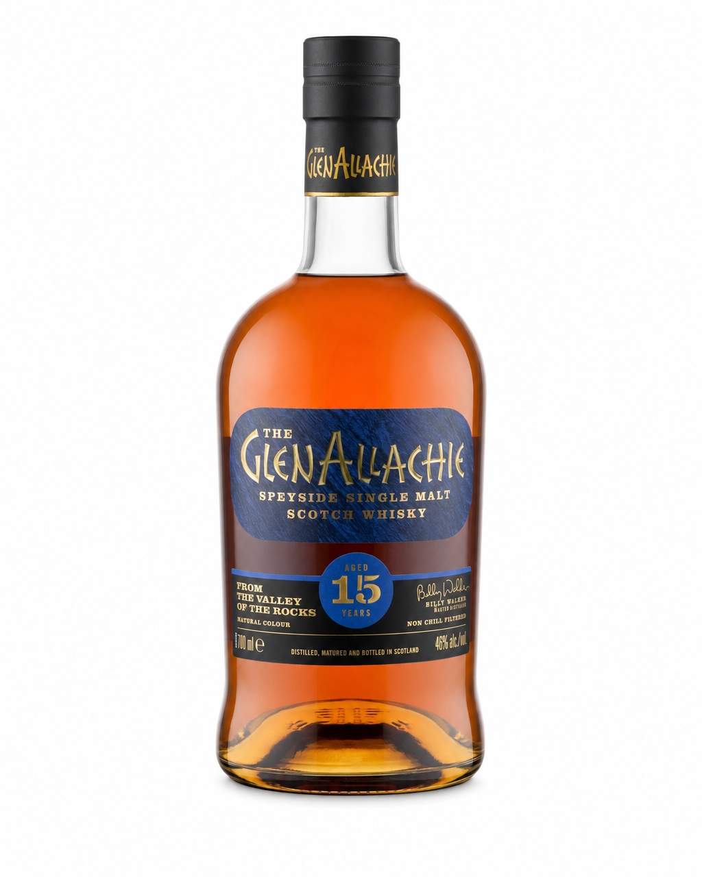 GlenAllachie 15 Year Old bottle
