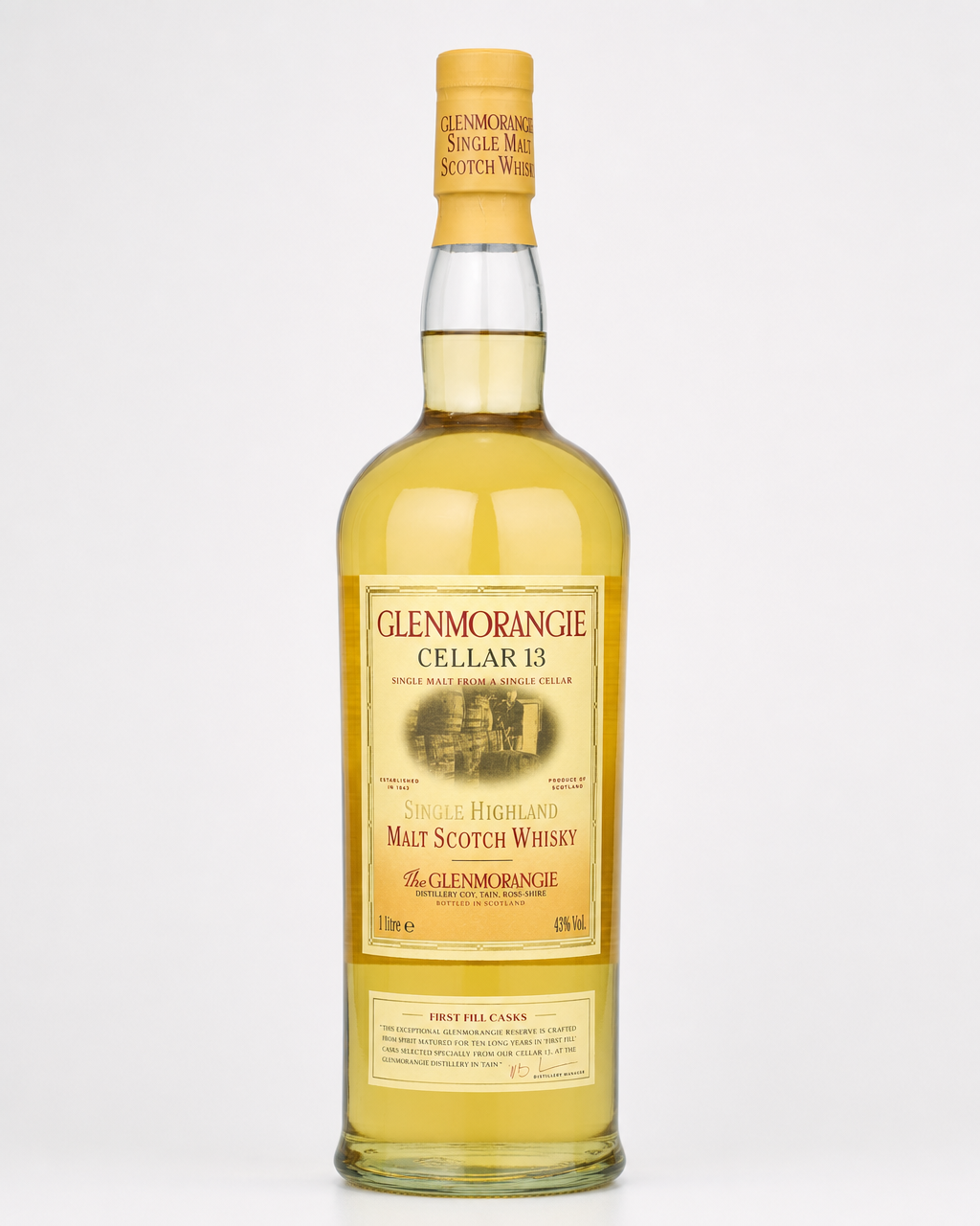 Glenmorangie Cellar 13 1L bottle