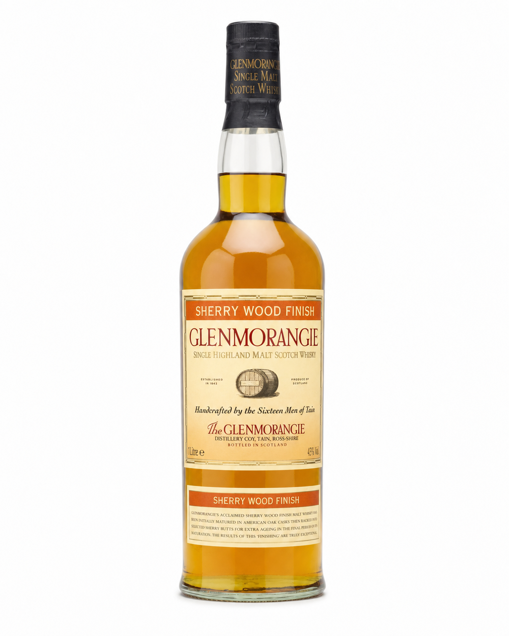 Glenmorangie Sherry Wood Finish bottle