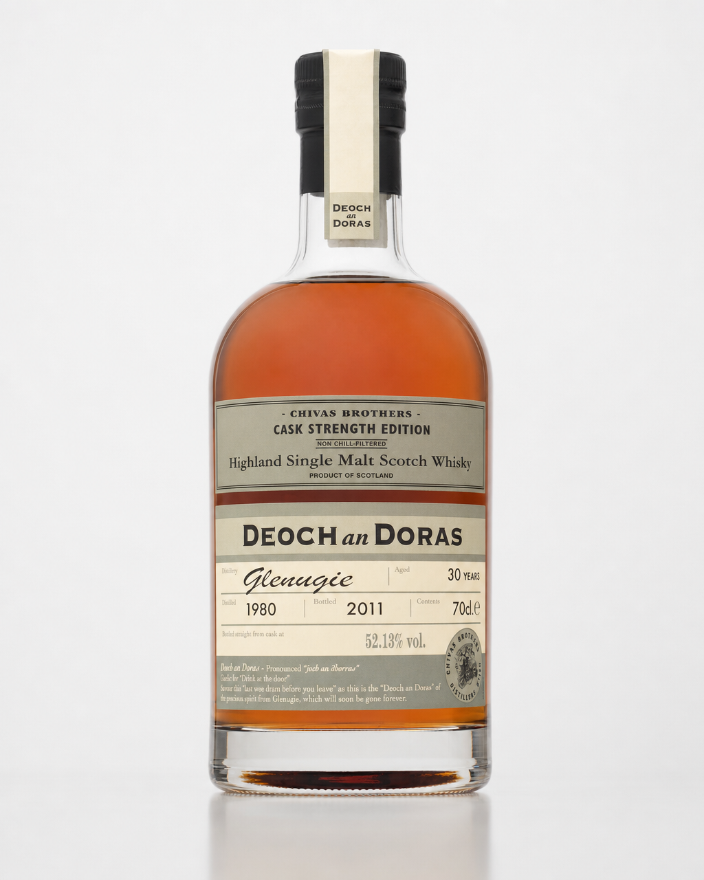 Glenugie 1980 Deoch an Doras 30 Year Old bottle