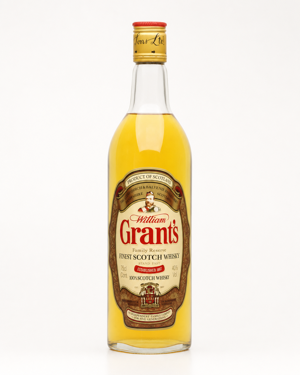 Grant's Family Reserve bottle