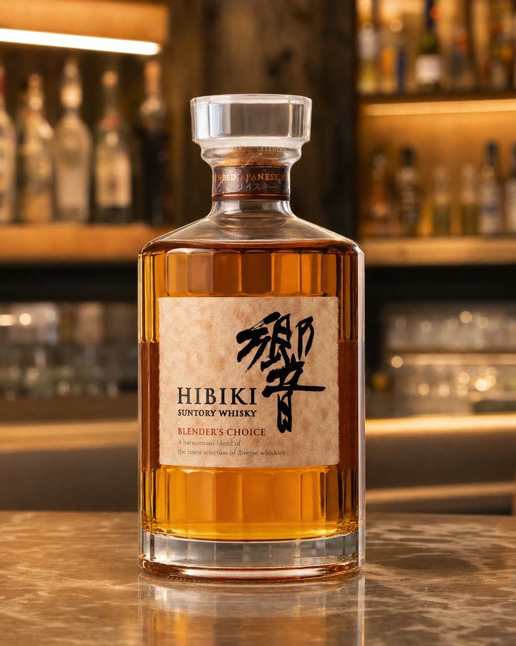 Hibiki Blender's Choice bottle, alternate view