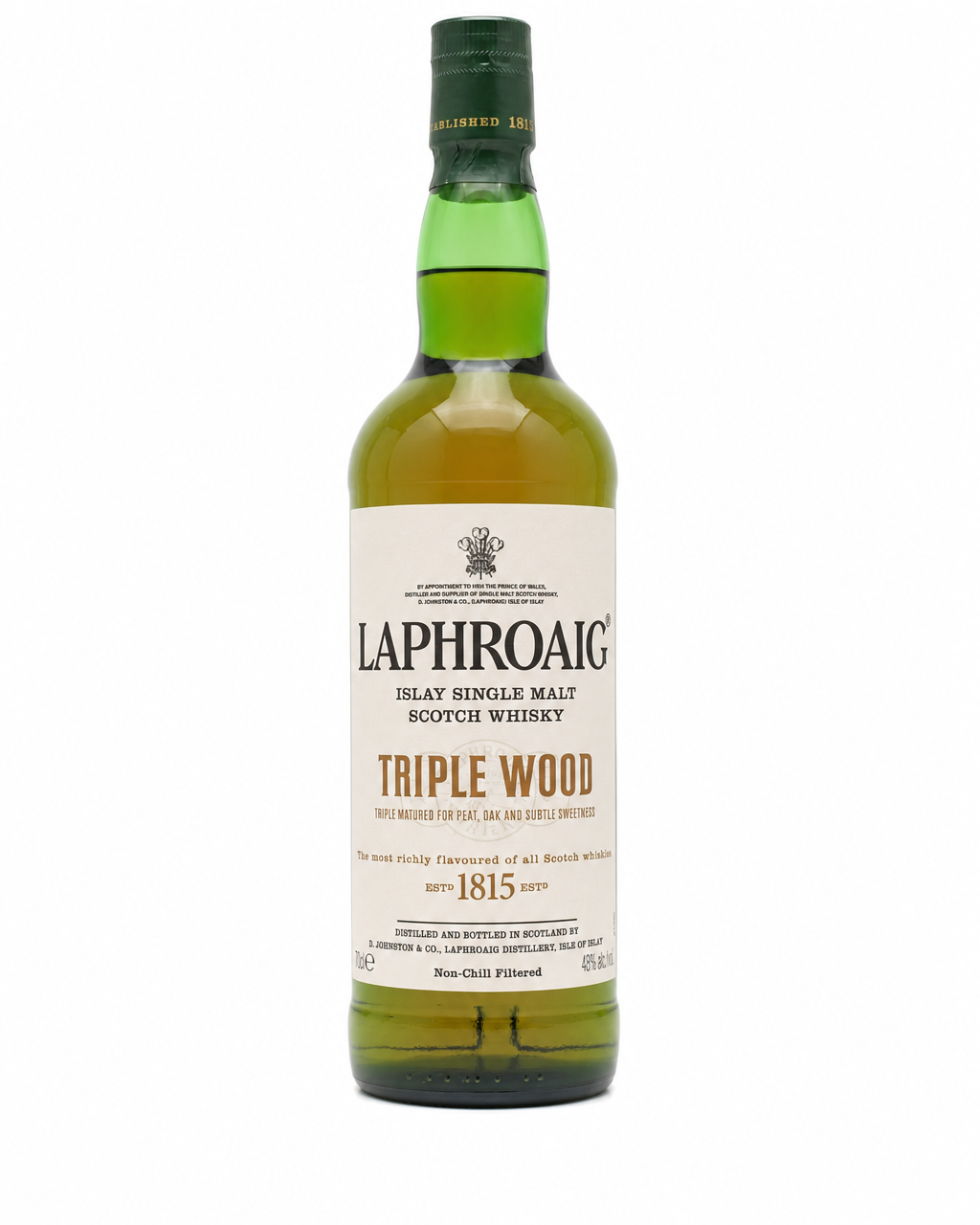 Laphroaig Triple Wood bottle
