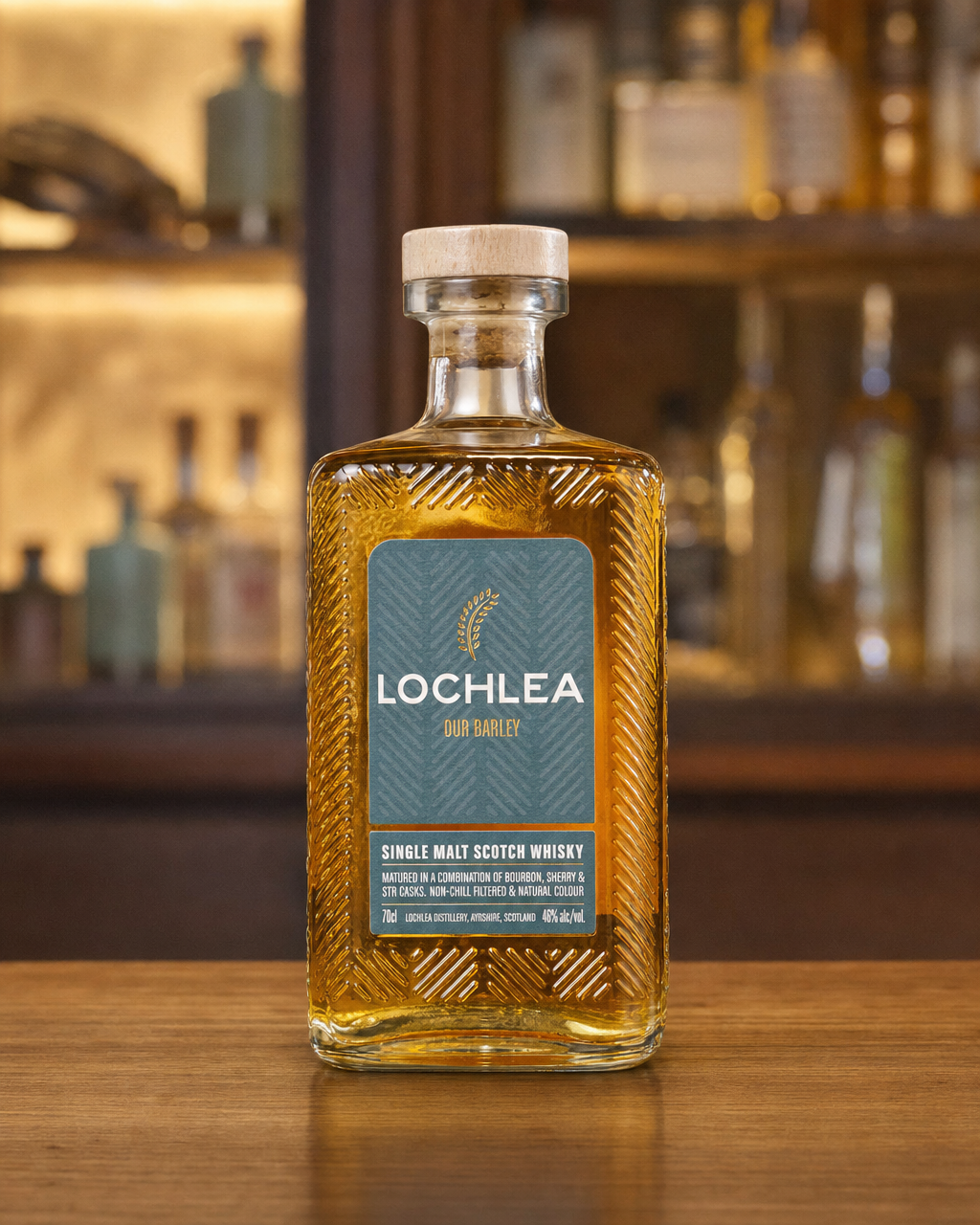 Lochlea Our Barley bottle, alternate view