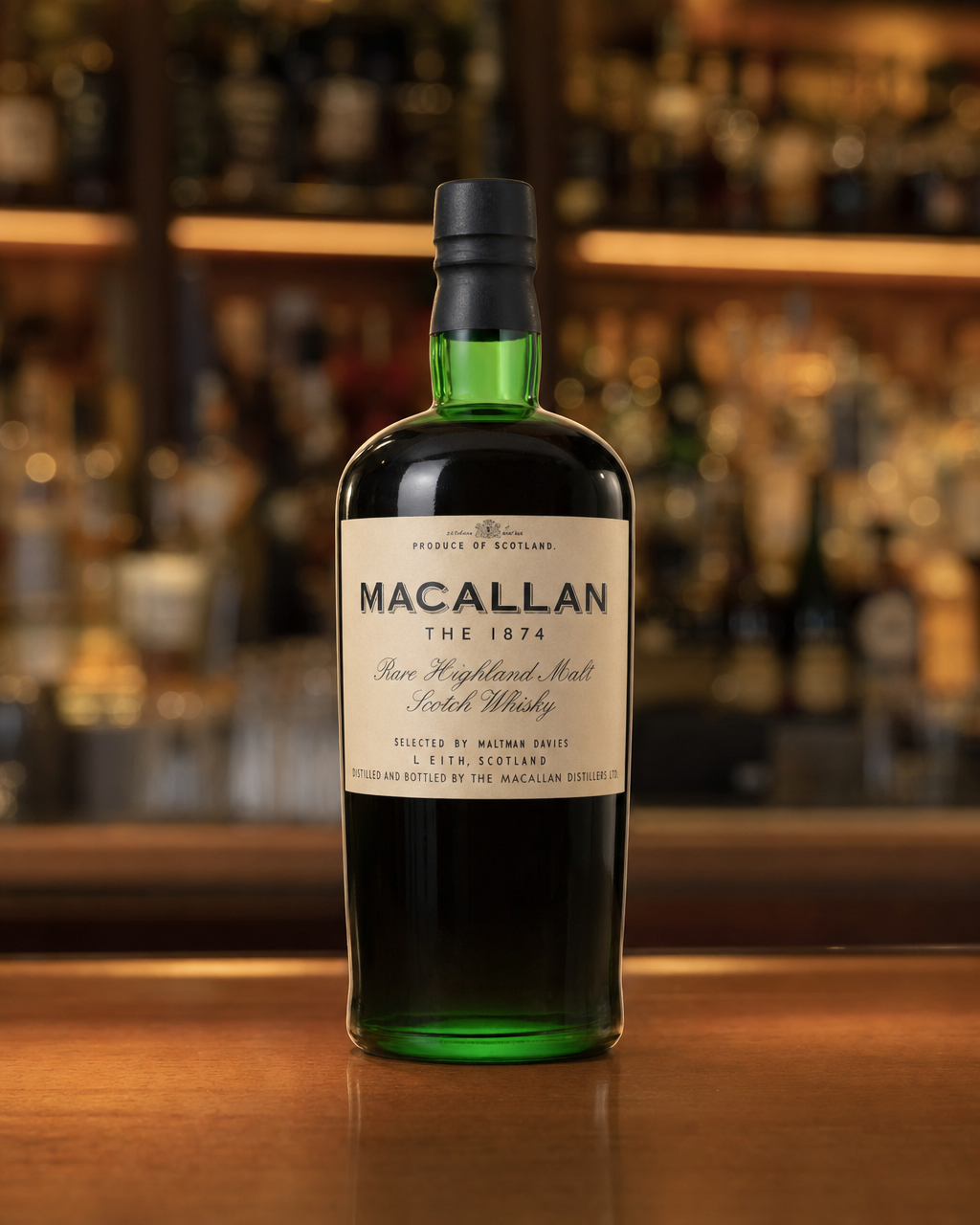 Macallan 1874 Replica bottle, alternate view