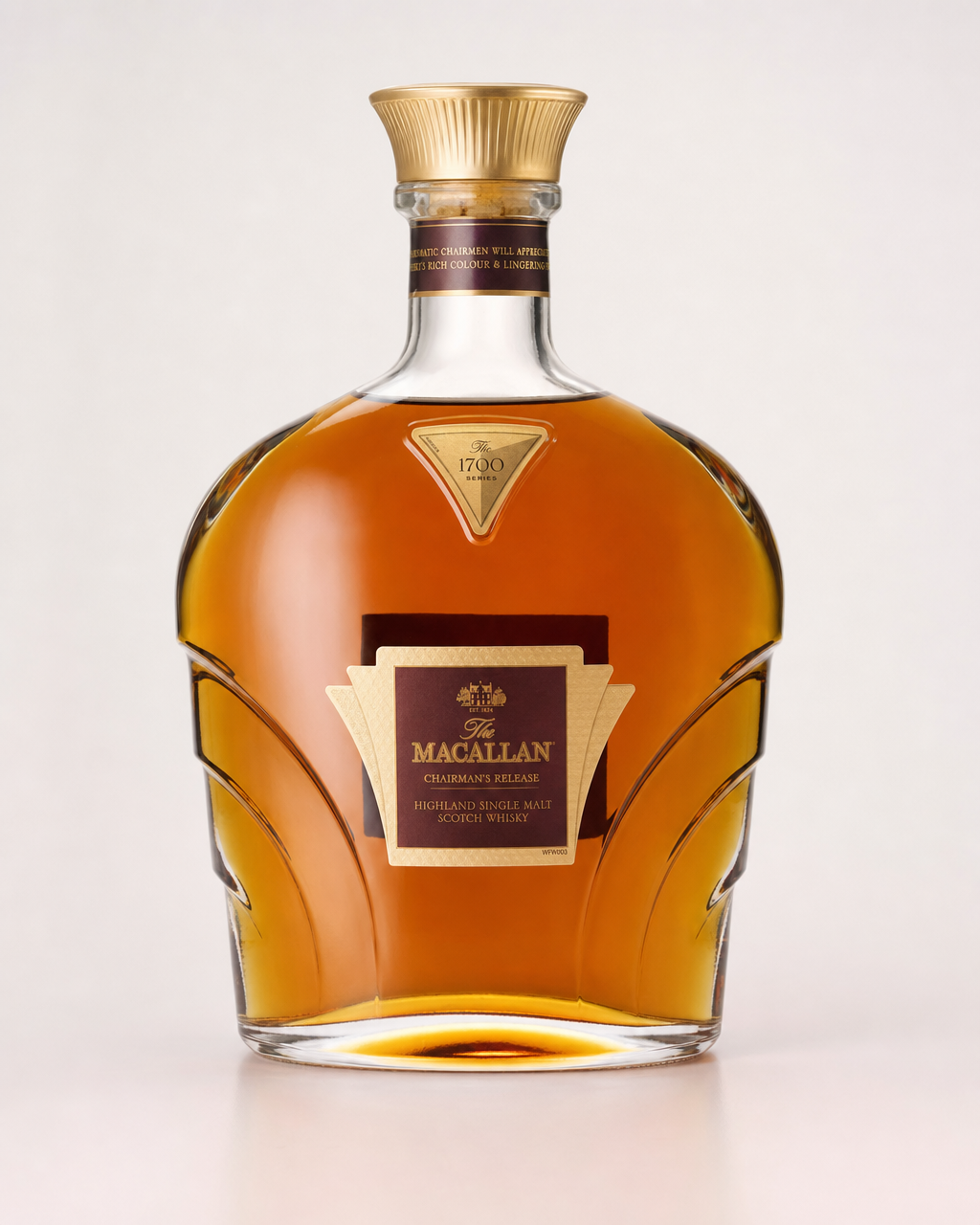Macallan Chairman's Release / 1700 Series bottle