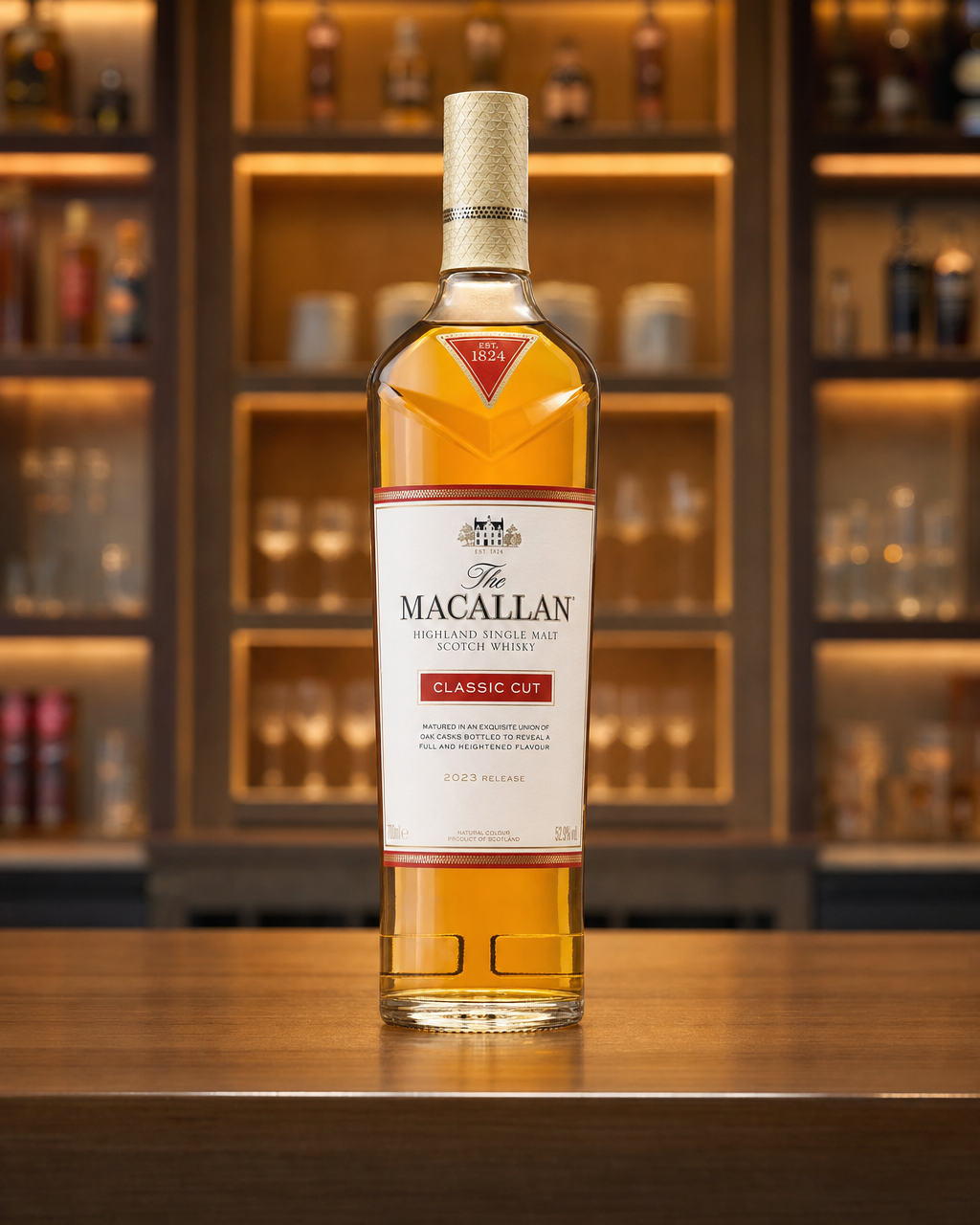 Macallan Classic Cut 2023 Release bottle, alternate view
