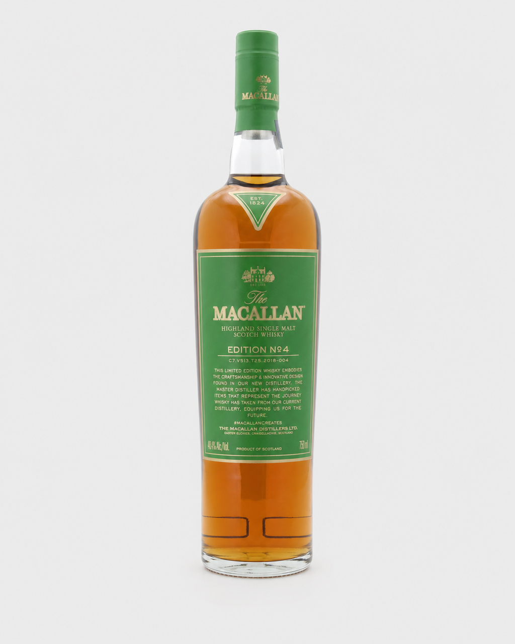 Macallan Edition No4 For Edrington & Maxxium Colleagues bottle