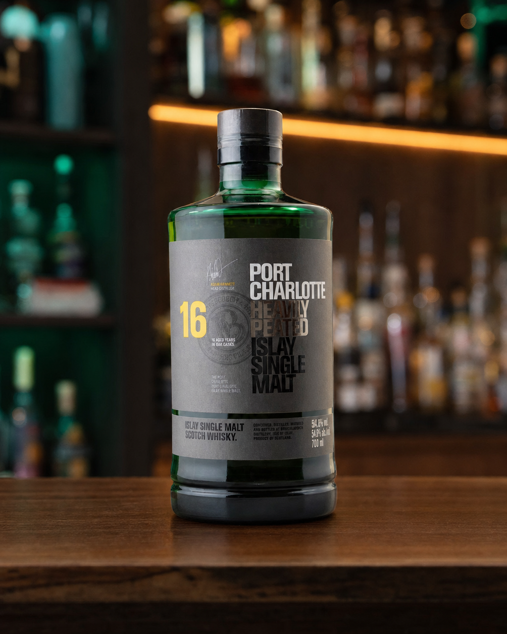 Port Charlotte 16 Year Old Feis Ile 2020 bottle, alternate view