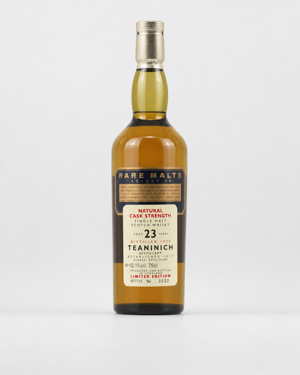 Rare Malts Teaninich 1972 23 Year Old 75cl bottle