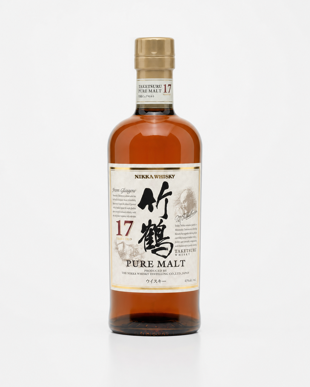 Taketsuru 17 Year Old Pure Malt bottle