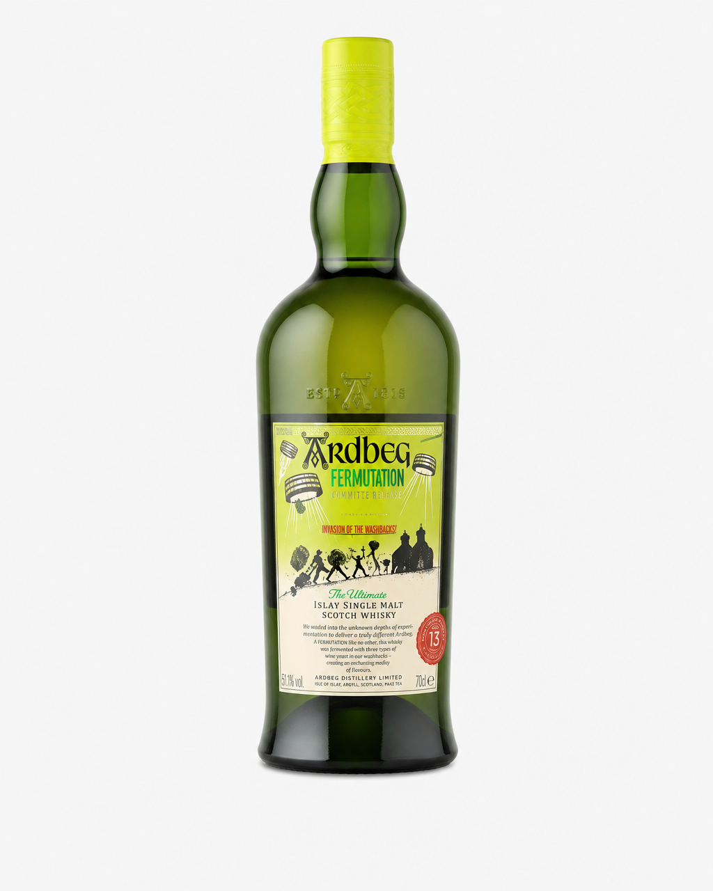 Ardbeg 13 Year Old Fermutation Committee Release bottle