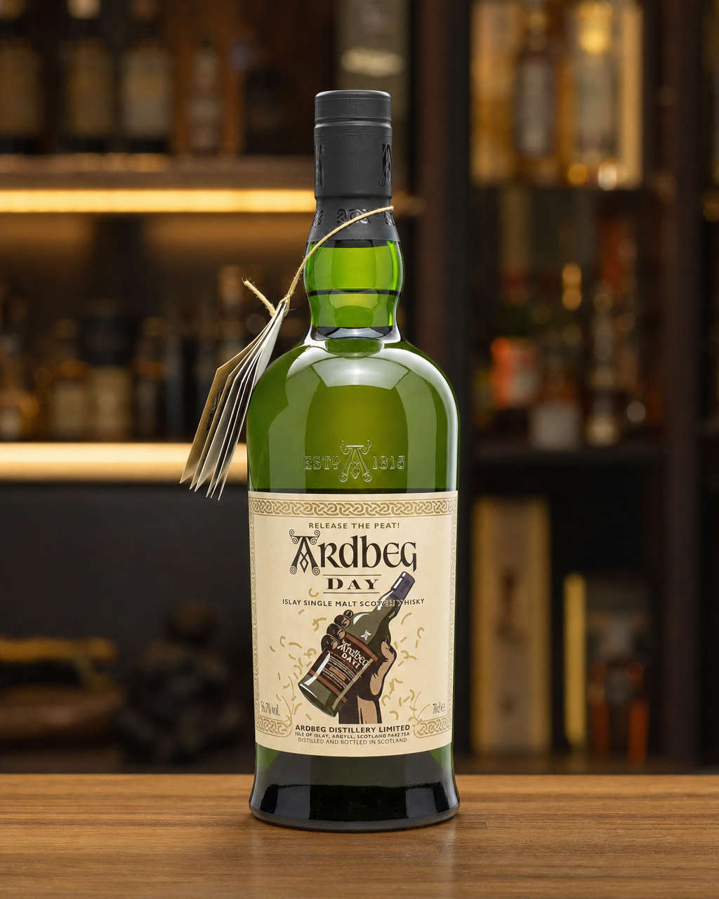 Ardbeg Day bottle, alternate view
