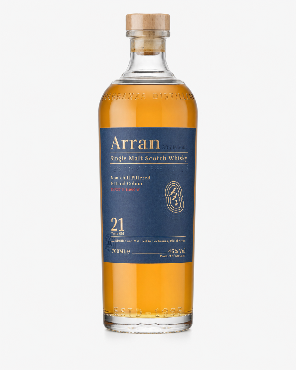 Arran 21 Year Old bottle