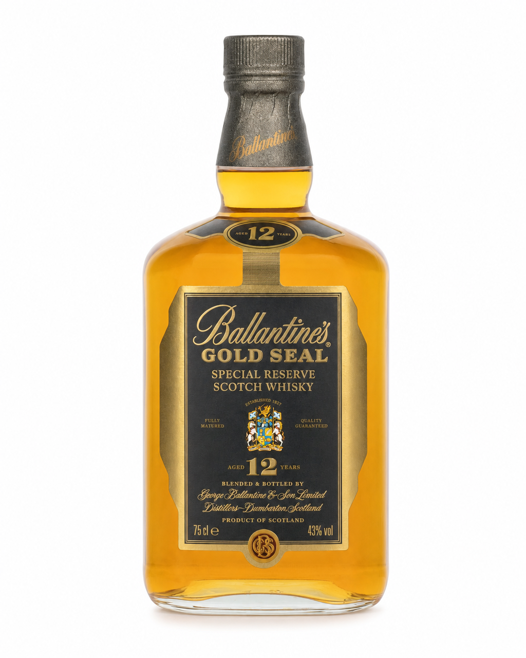 Ballantine's Gold Seal 12 Year Old bottle