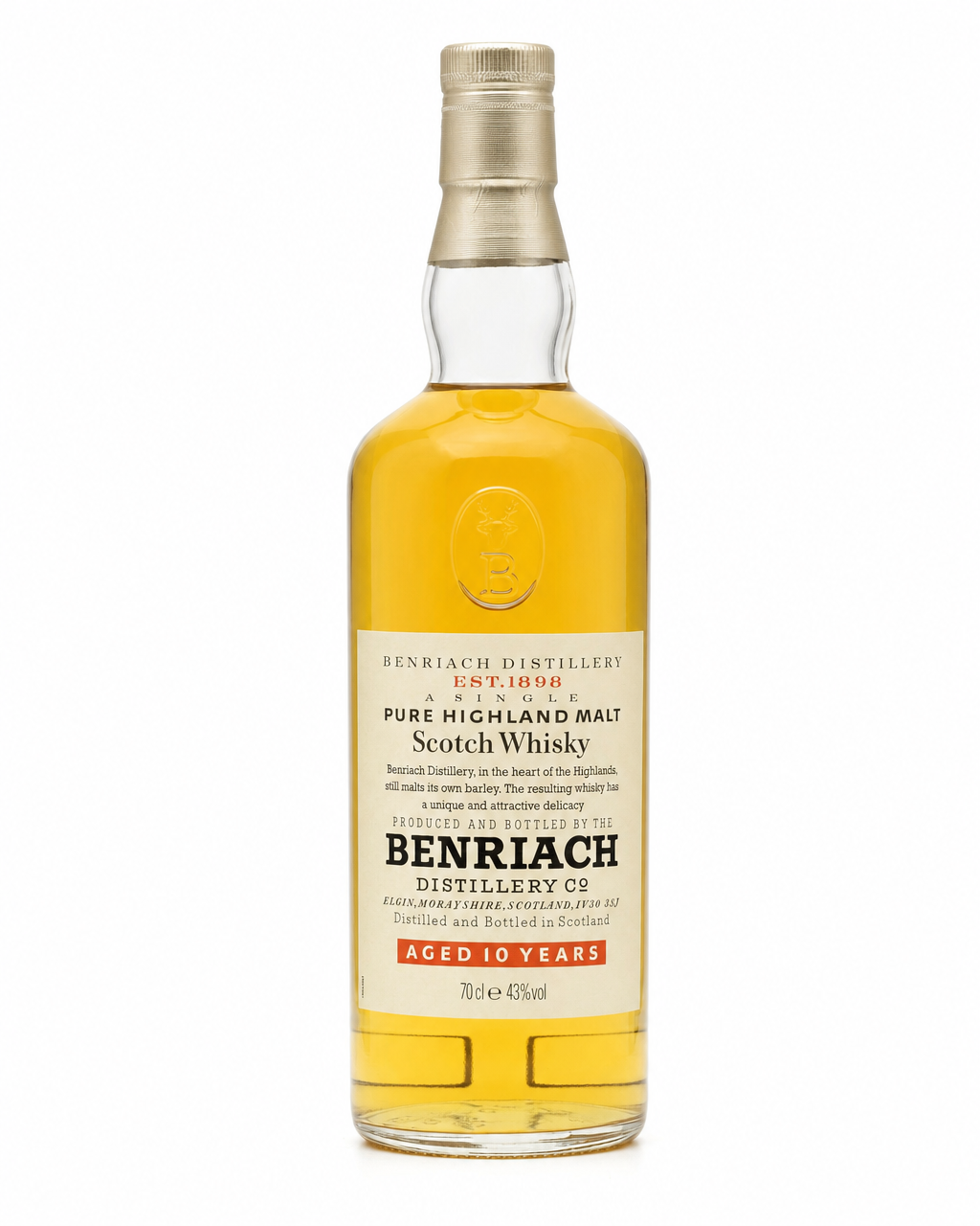 Benriach 10 Year Old bottle