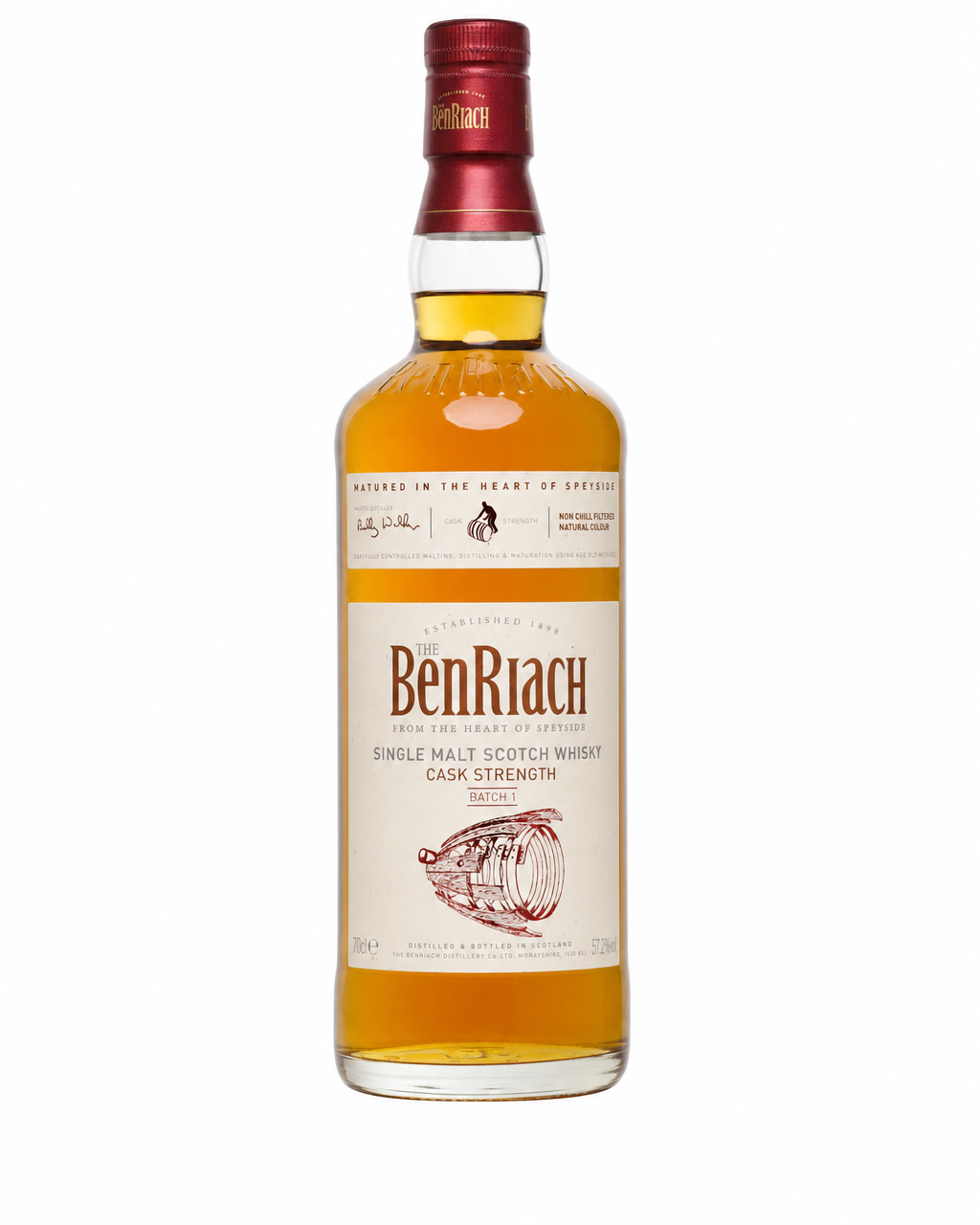Benriach Cask Strength Batch 1 bottle