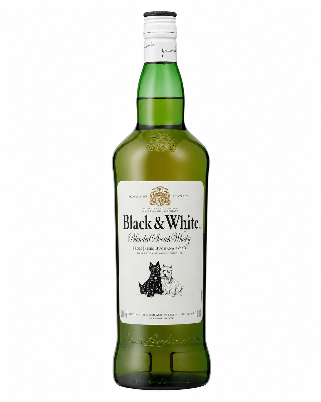 Black & White bottle
