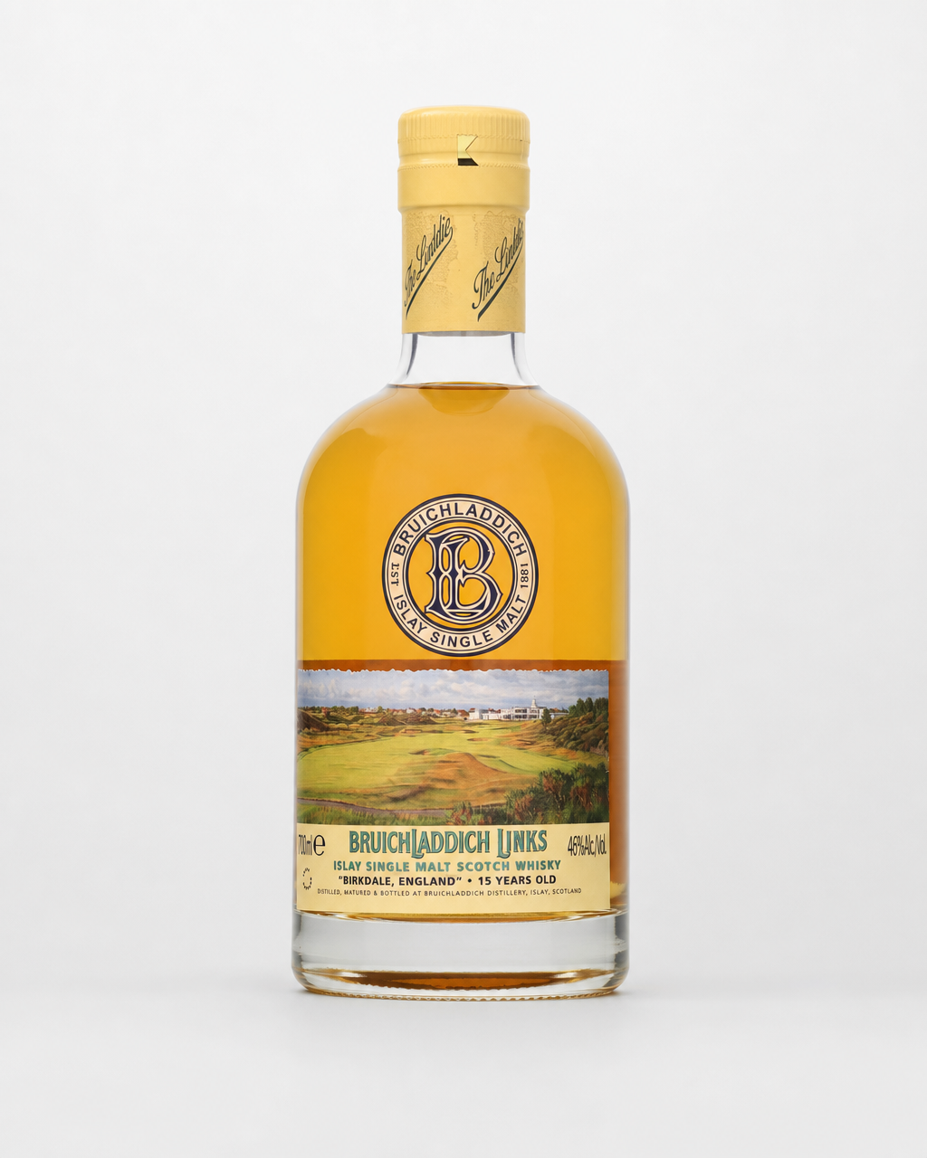 Bruichladdich Links 15 Year Old bottle
