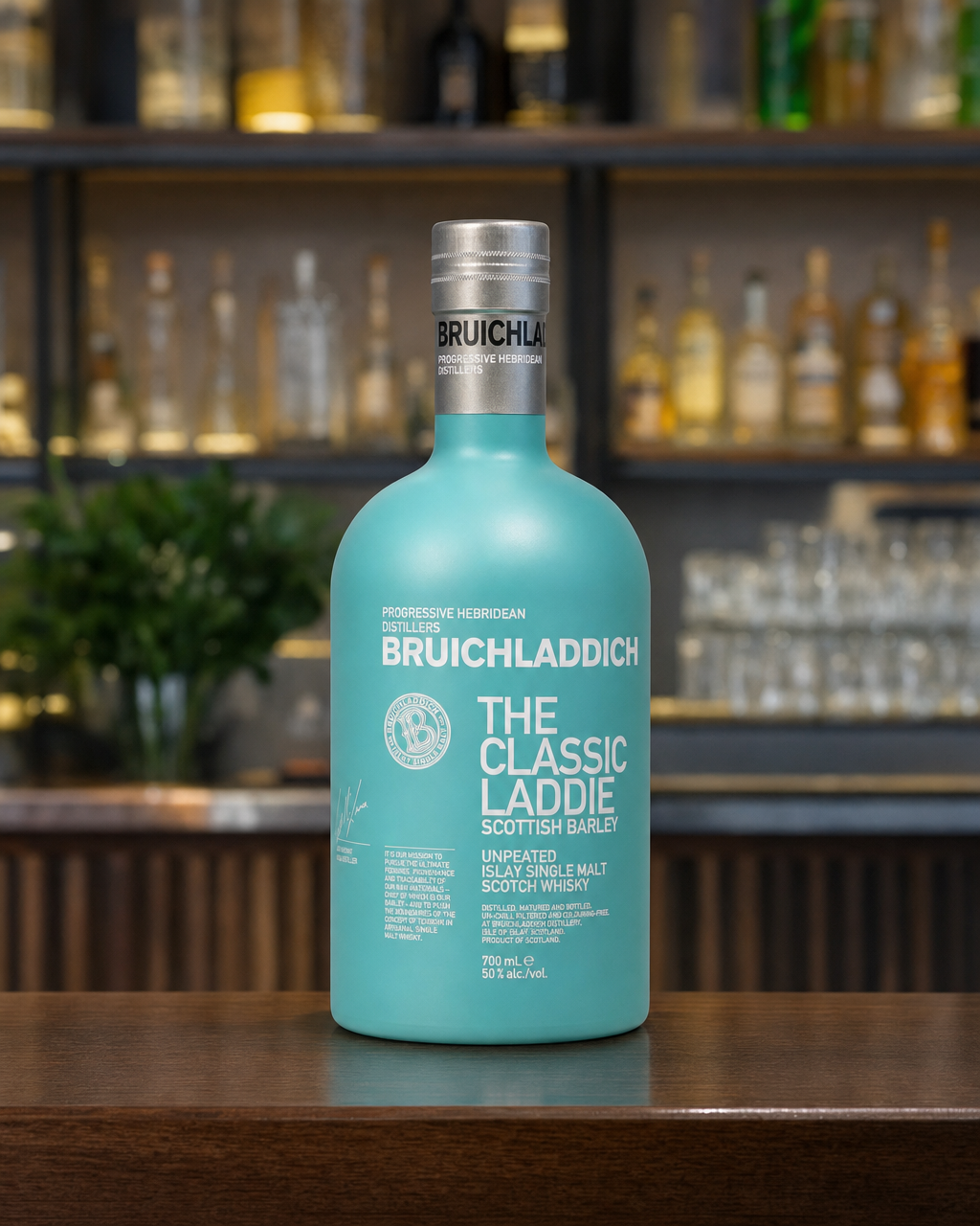 Bruichladdich The Classic Laddie bottle, alternate view