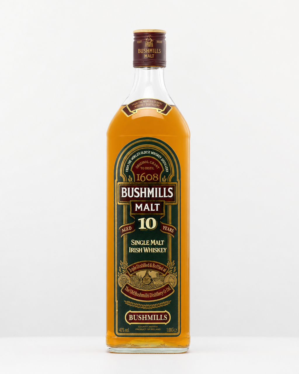 Bushmills Malt 10 Year Old bottle