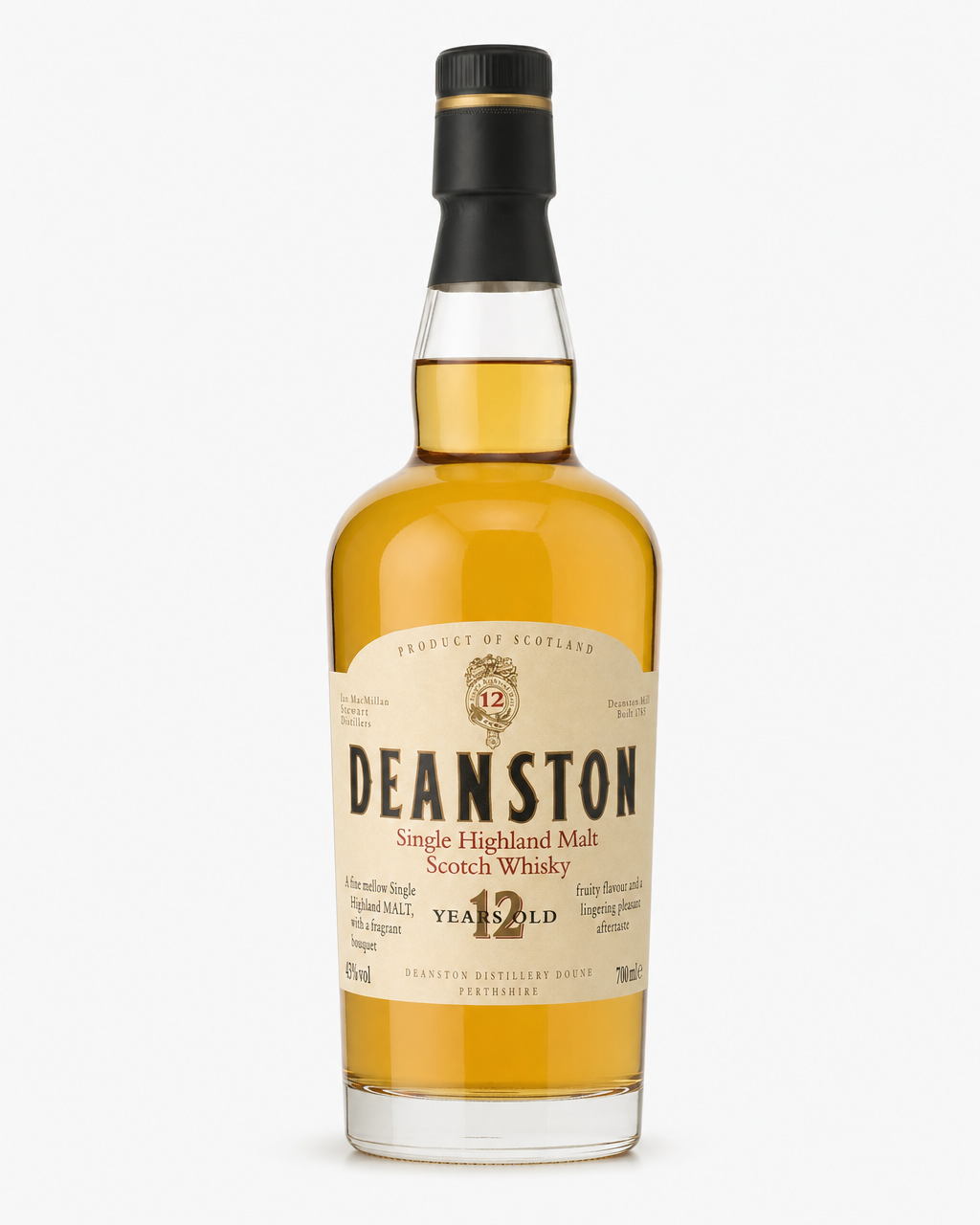 Deanston 12 Year Old bottle