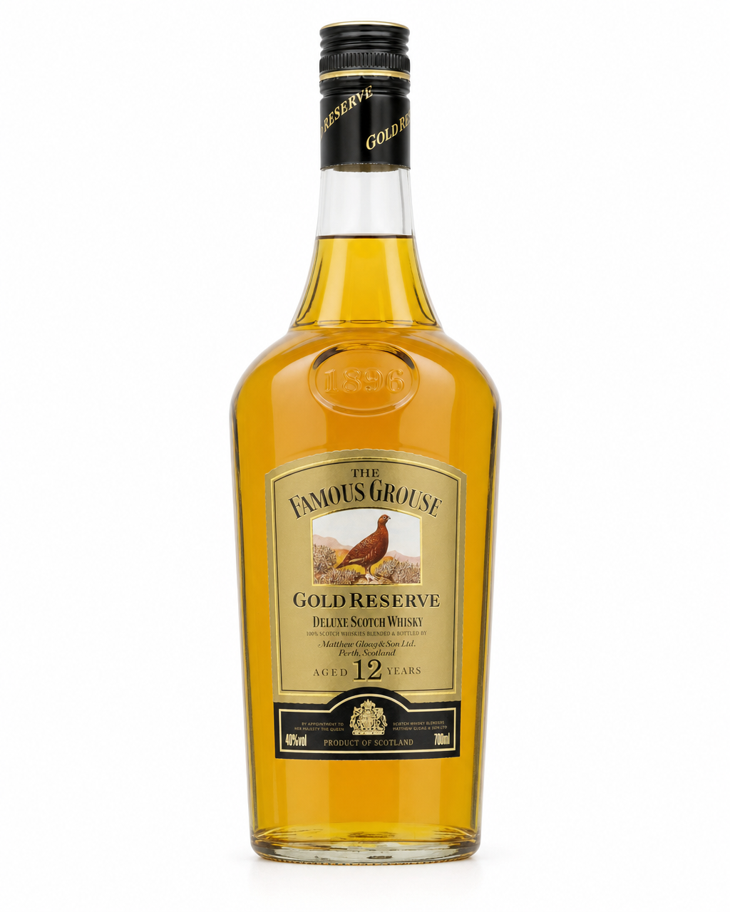 Famous Grouse 12 Year Old Gold Reserve bottle
