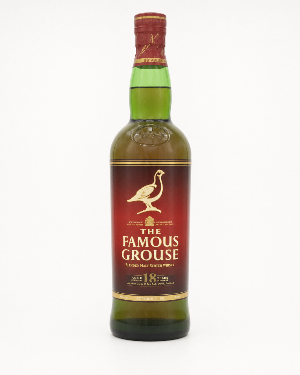 Famous Grouse 18 Year Old bottle